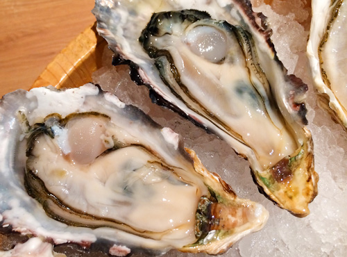天然岩牡蠣　とやま・旬の味/魚処やつはし　富山市桜木町